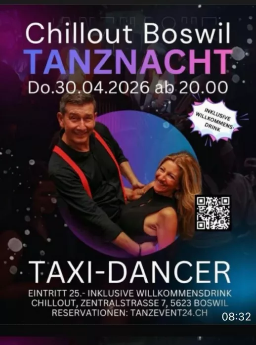 Chillout Boswil Tanznacht 30.04.26